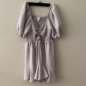Elegant Grey Romper